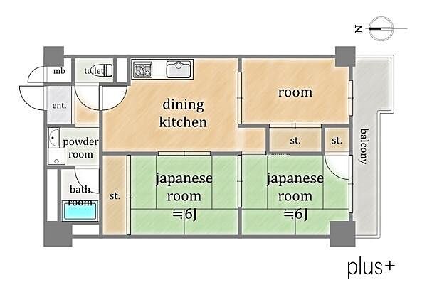 間取り：326000261484