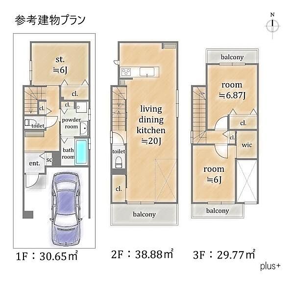 区画図