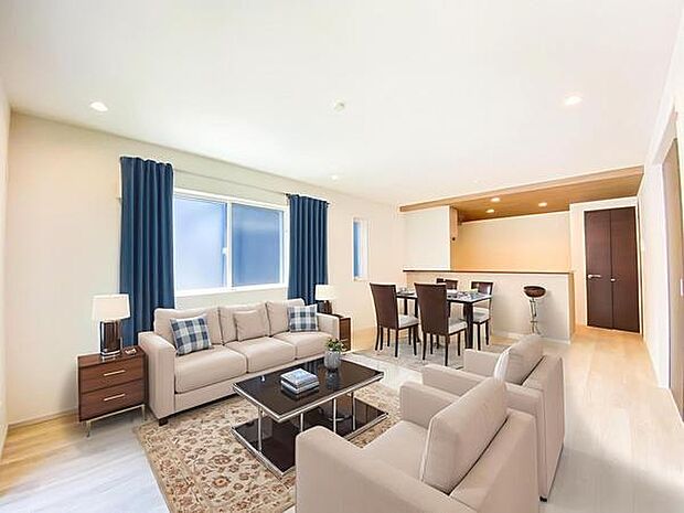 本画像はＣＧで作成しており、実際に現地に家具は置かれておりません。また、価格に家具は含まれておりません。