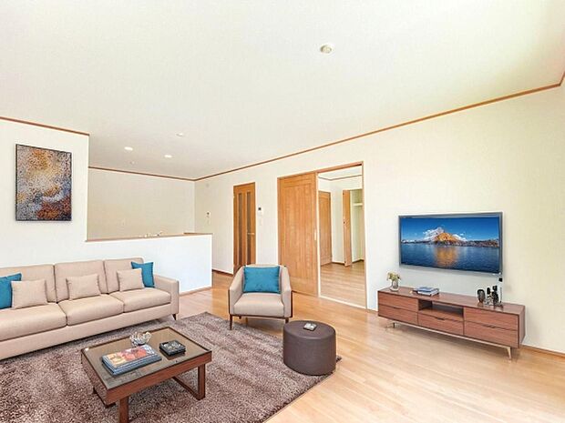 本画像はＣＧで作成しており、実際に現地に家具は置かれておりません。また、価格に家具は含まれておりません。