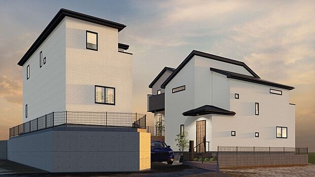 ※完成イメージパースにつき、実際の外観・色彩等と異なる場合があります。