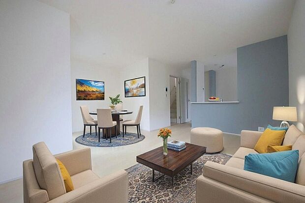 本画像はCGで作成しており、実際に現地に家具は置かれておりません。また、価格に家具は含まれておりません。