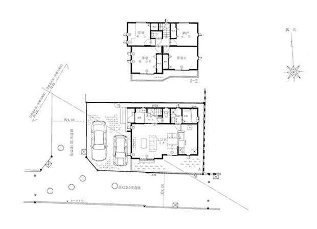 リビングは18帖以上あるため、ゆったりとお過ごしいただけます。ワイドバルコニー付でお洗濯もしやすいです。