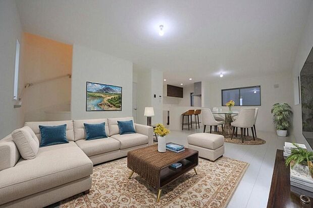 本画像はCGで作成しており、実際に現地に家具は置かれておりません。また、価格に家具は含まれておりません。