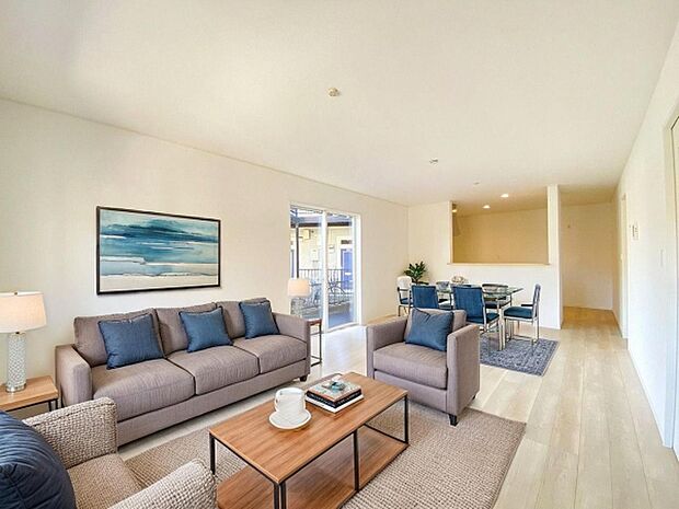 本画像はCGで作成しており、実際に現地に家具は置かれておりません。また、価格に家具は含まれておりません。