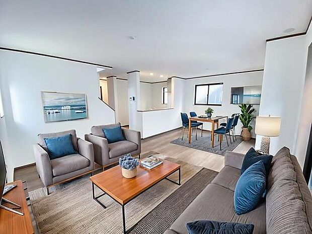 本画像はＣＧで作成しており、実際に現地に家具は置かれておりません。また、価格に家具は含まれておりません。