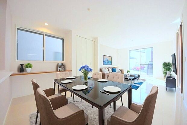 本画像はCGで作成しており、実際に現地に家具は置かれておりません。また、価格に家具は含まれておりません。