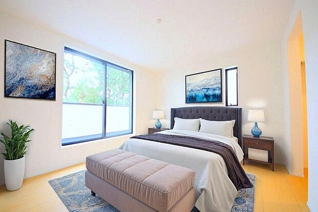 本画像はCGで作成しており、実際に現地に家具は置かれておりません。また、価格に家具は含まれておりません。