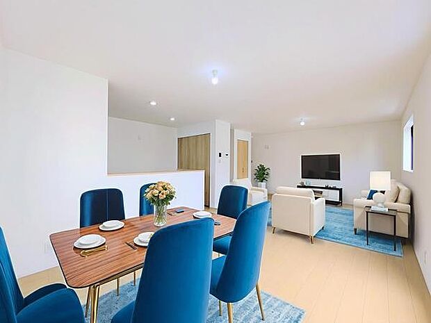 本画像はCGで作成しており、実際に現地に家具は置かれておりません。また、価格に家具は含まれておりません。