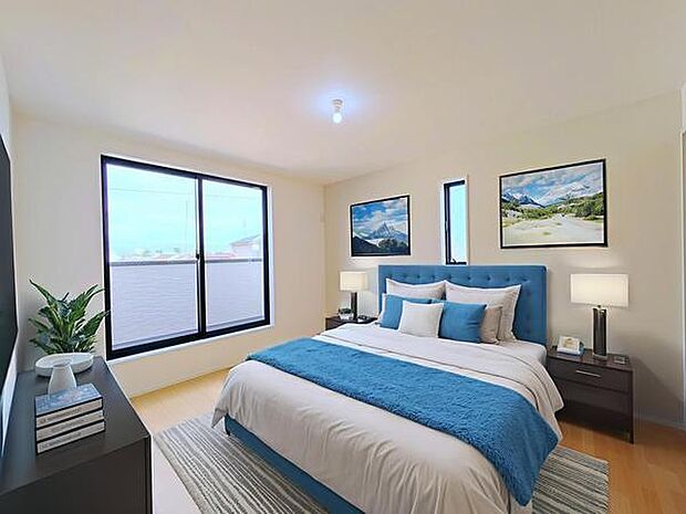 本画像はCGで作成しており、実際に現地に家具は置かれておりません。また、価格に家具は含まれておりません。