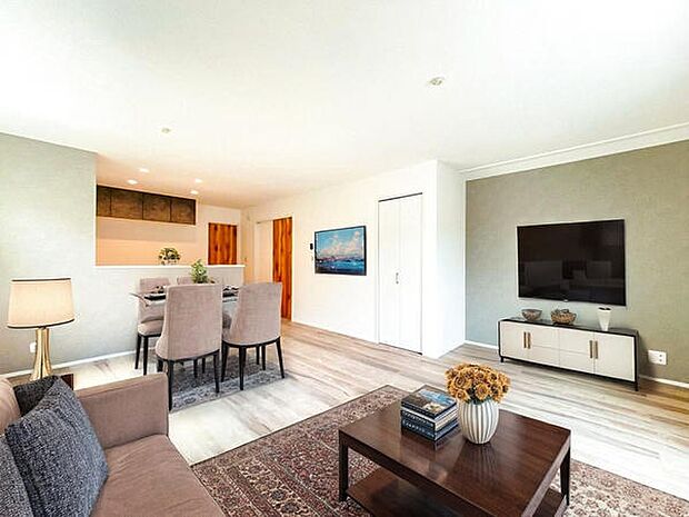 本画像はＣＧで作成しており、実際に現地に家具は置かれておりません。また、価格に家具は含まれておりません。