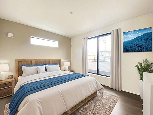 本画像はＣＧで作成しており、実際に現地に家具は置かれておりません。また、価格に家具は含まれておりません。