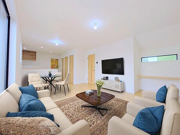 本画像はCGで作成しており、実際に現地に家具は置かれておりません。また、価格に家具は含まれておりません。