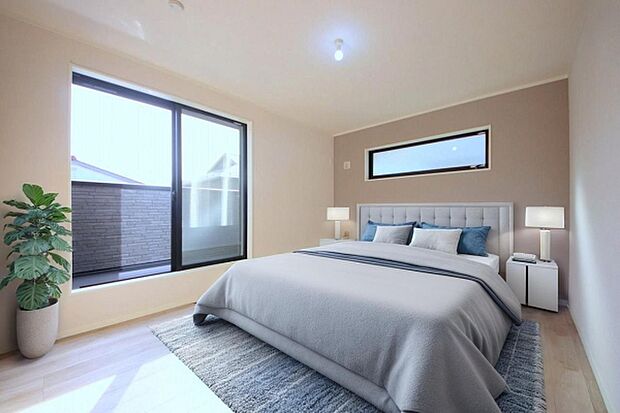 本画像はCGで作成しており、実際に現地に家具は置かれておりません。また、価格に家具は含まれておりません。