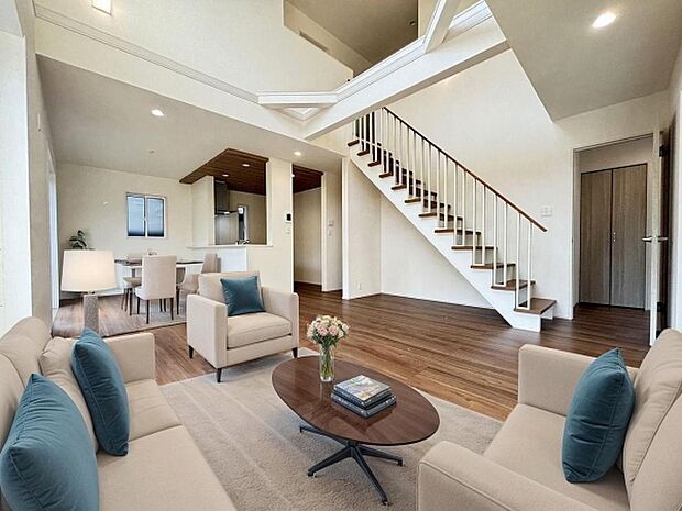 本画像はＣＧで作成しており、実際に現地に家具は置かれておりません。また、価格に家具は含まれておりません。