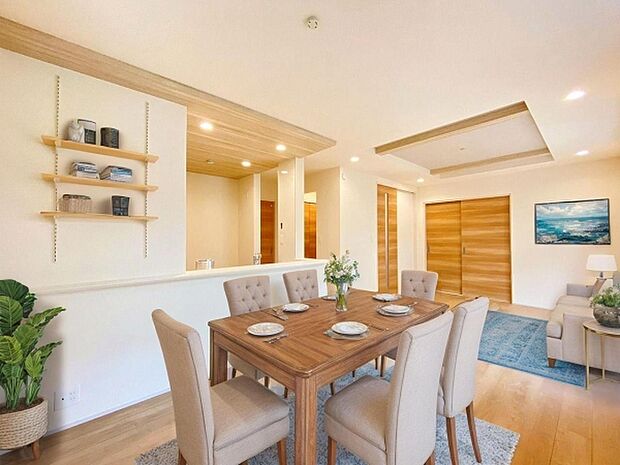 本画像はＣＧで作成しており、実際に現地に家具は置かれておりません。また、価格に家具は含まれておりません。