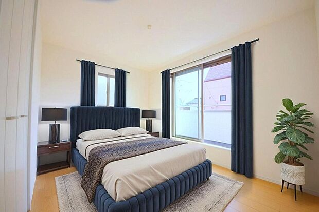 本画像はCGで作成しており、実際に現地に家具は置かれておりません。また、価格に家具は含まれておりません。