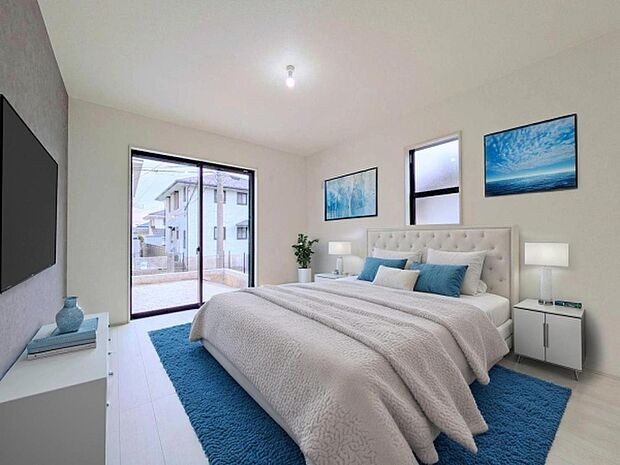 本画像はCGで作成しており、実際に現地に家具は置かれておりません。また、価格に家具は含まれておりません。