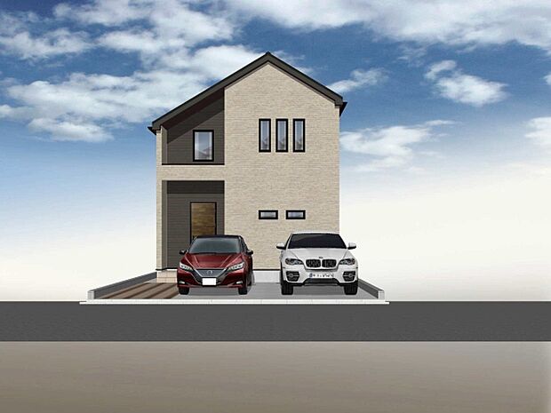 建物プラン例（2号地）建物価格2002万円、建物面積97.91m2