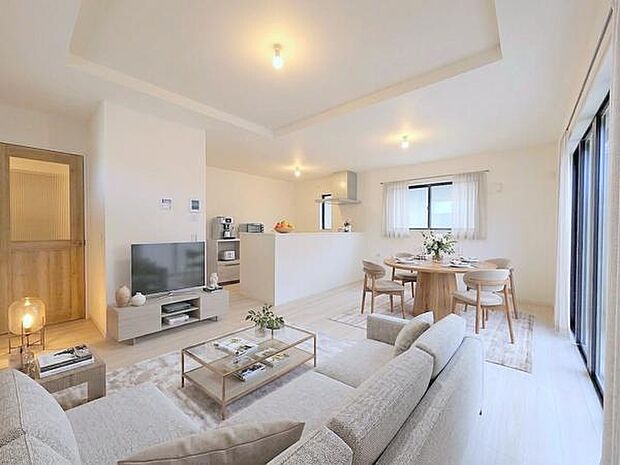 本画像はCGで作成しており、実際に現地に家具は置かれておりません。また、価格に家具は含まれておりません。