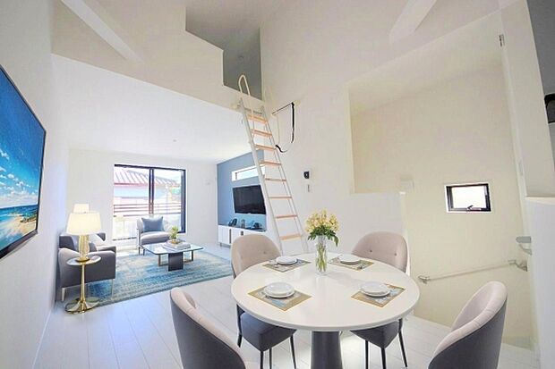 本画像はCGで作成しており、実際に現地に家具は置かれておりません。また、価格に家具は含まれておりません。