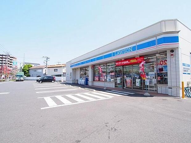 ローソン大和中央林間西二丁目店まで400m