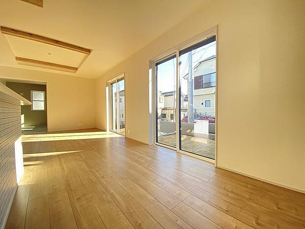 様々なシーンを過ごすリビング。ここから始まる家族との毎日が新しい生活のスタートです。