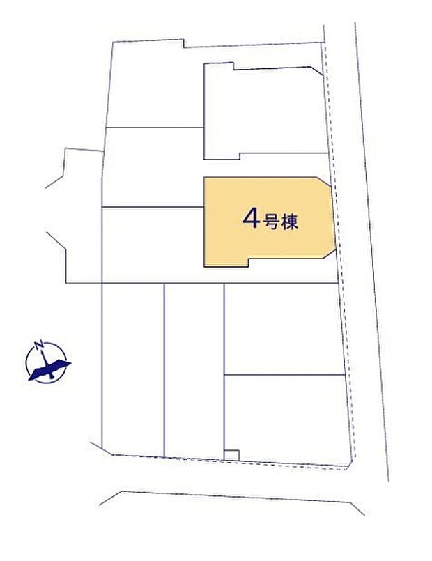 該当区画：4号棟