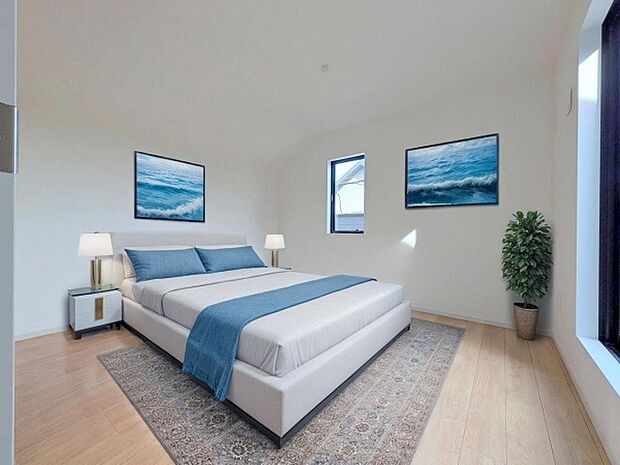 本画像はCGで作成しており、実際に現地に家具は置かれておりません。また、価格に家具は含まれておりません。