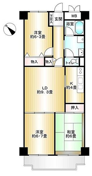 間取り：313004683393
