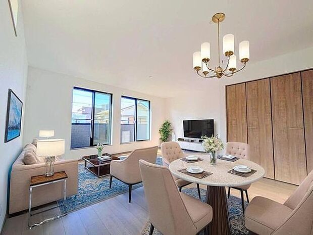 本画像はCGで作成しており、実際に現地に家具は置かれておりません。また、価格に家具は含まれておりません。