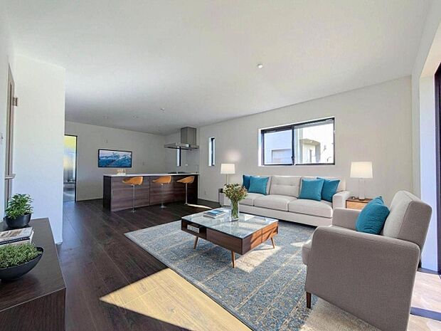 本画像はCGで作成しており、実際に現地に家具は置かれておりません。また、価格に家具は含まれておりません。