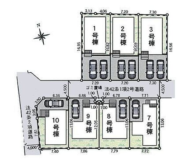 該当区画:1号棟