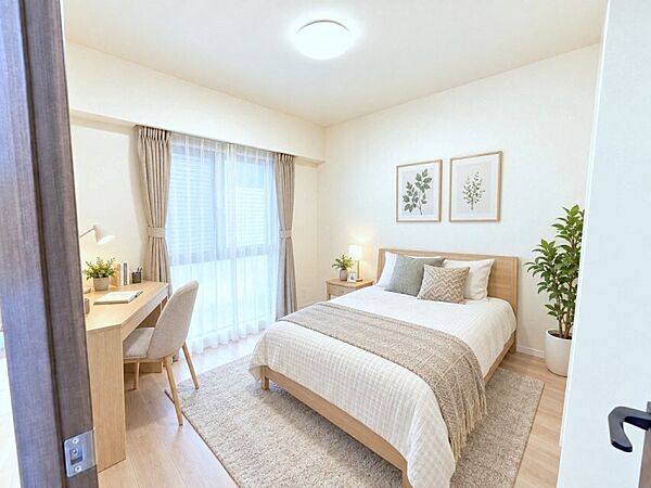 本画像は、既存の家具を消去しCGで作成した家具を設置しており、現況と異なる場合がございます。また価格に家具は含まれておりません。
