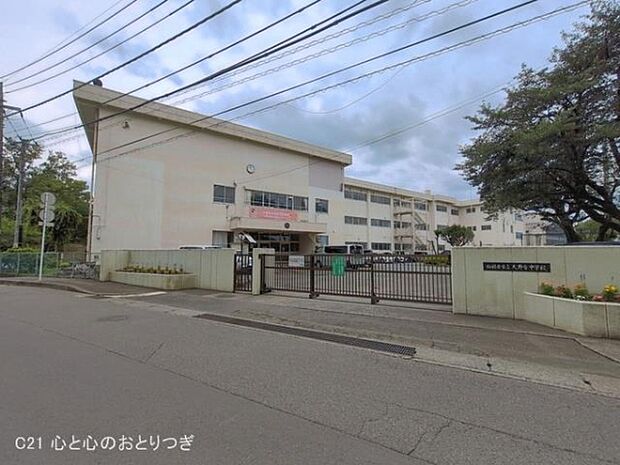 相模原市立大野台中学校まで350m