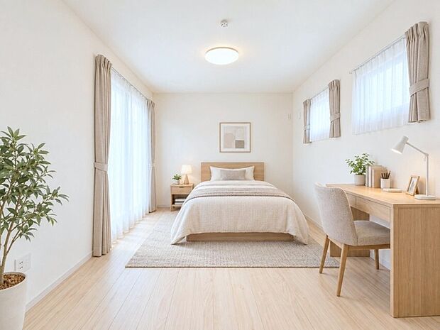 本画像はCGで作成しており、実際に現地に家具は置かれておりません。また、価格に家具は含まれておりません。