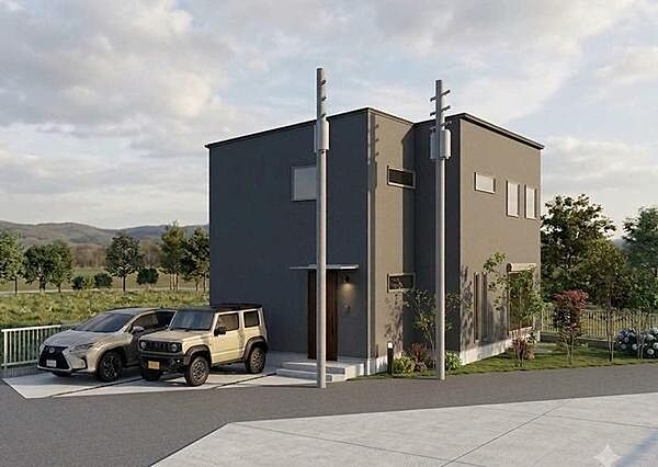 参考プラン外観パース