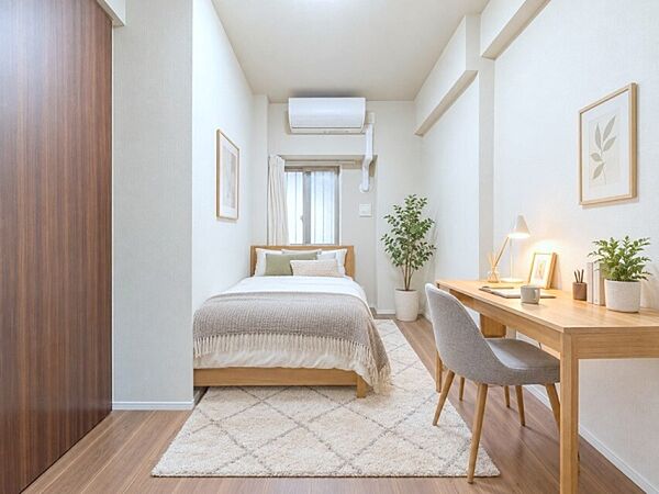 本画像はCGで作成しており、実際に現地に家具は置かれておりません。また、価格に家具は含まれておりません。