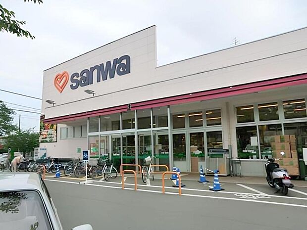 sanwa並木店まで500m
