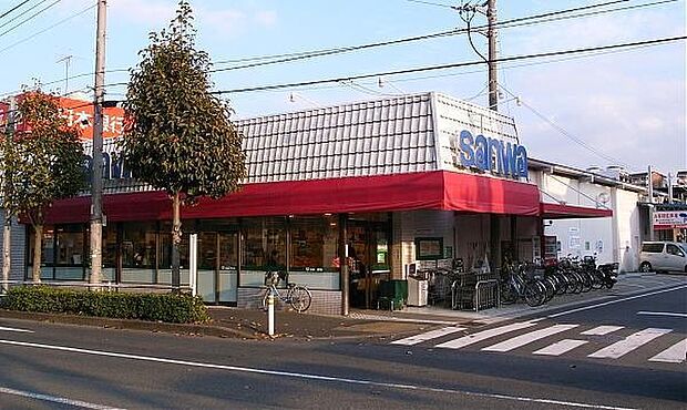 sanwa境川店まで608m