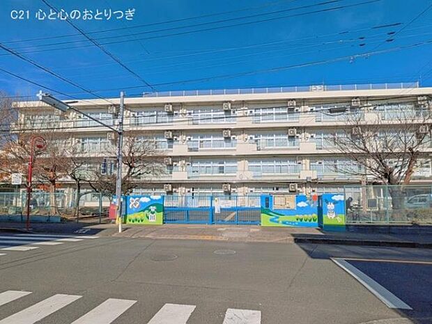 町田市立小川小学校まで450m