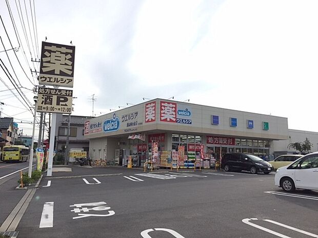 ウエルシア流山向小金店まで300m