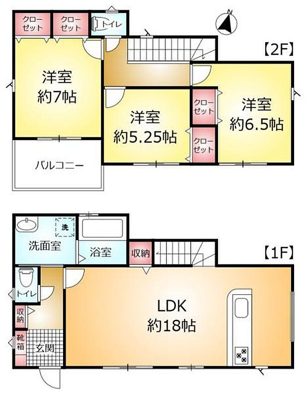 使い勝手の良い3LDK