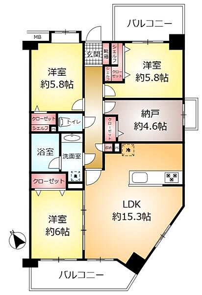 間取り：312001330558