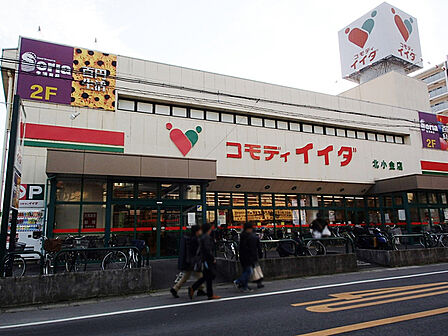 コモディイイダ北小金店まで120m