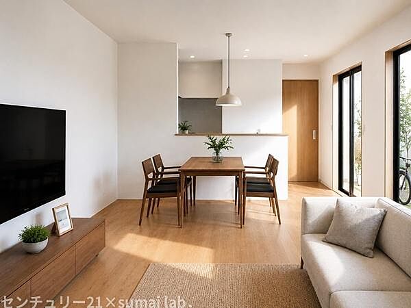 【2階建て】3LDK、土地建物セット価格：4、480万円、建物面積：約88.29ｍ2