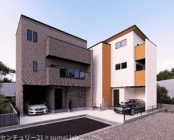 プラン例【3階建て】4LDK、土地建物セット価格：3、395万円、建物面積：約102.88ｍ2