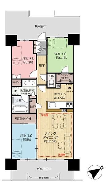 間取り：309000090752