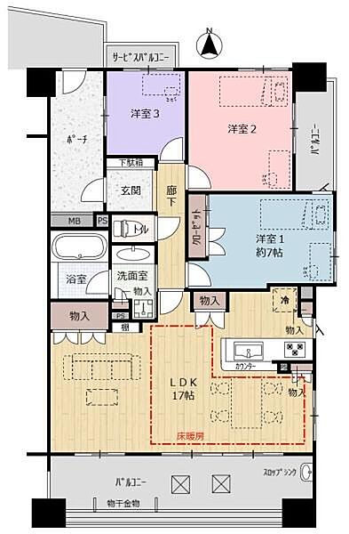 間取り：309000092321