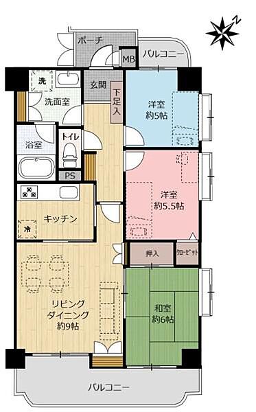 間取り：309000092651